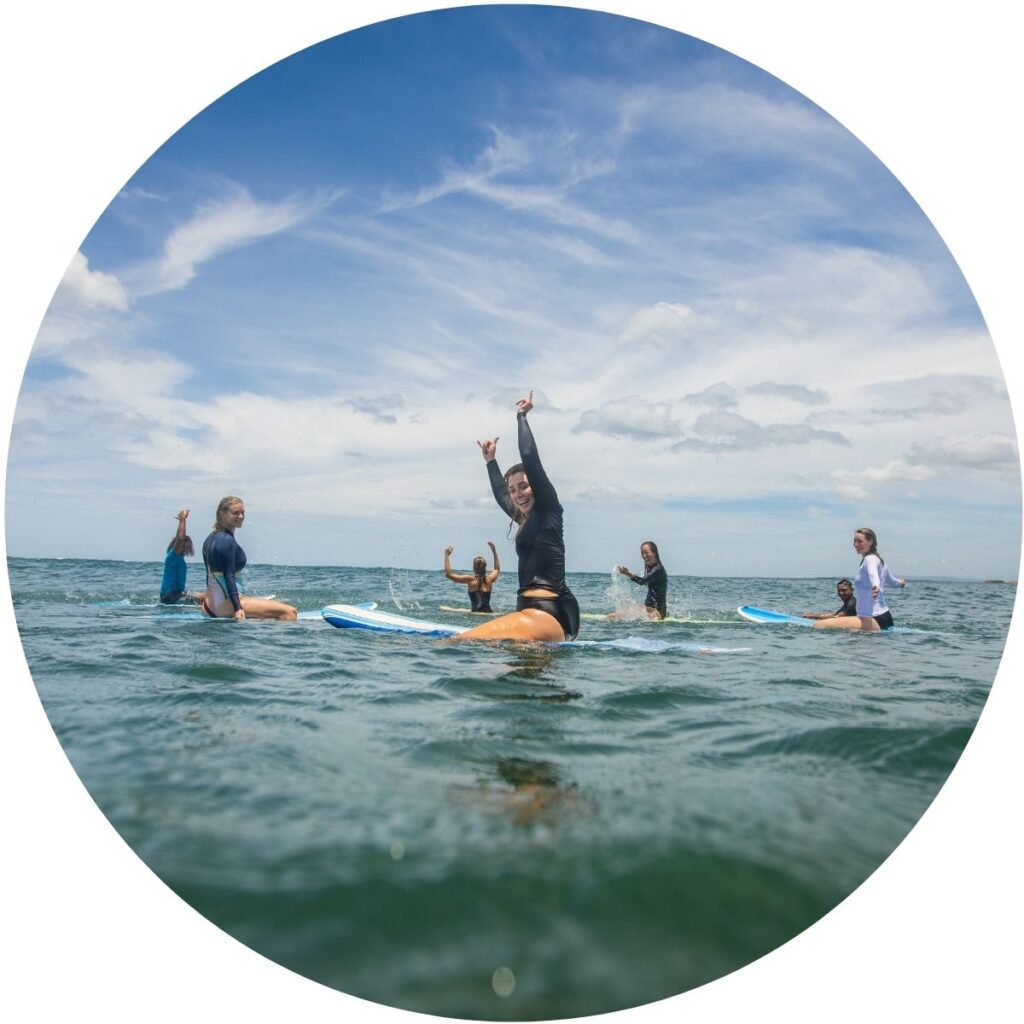 Surf Lessons for Women in El Salvador